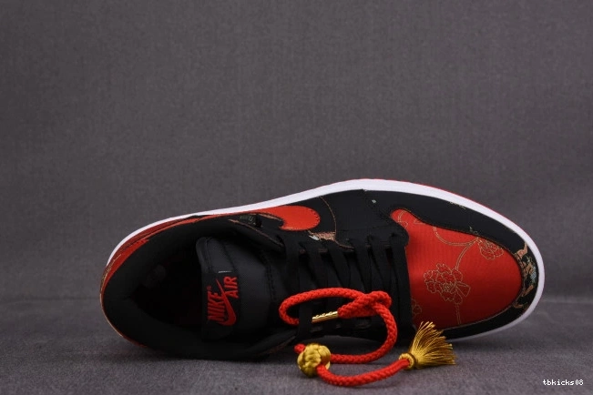 Reps TBkick Jordan Chinese 1 Low Year DD2233-001 OG New 0705